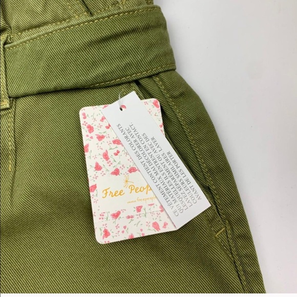 FREE PEOPLE green Sage shorts - Picture 8 of 11